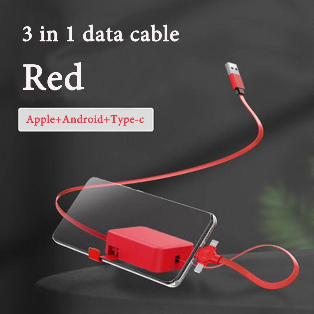 Marchpower VAR-NI 3 In 1 Charging Cable Nylon Braided Multiple USB Fast - Foto 5