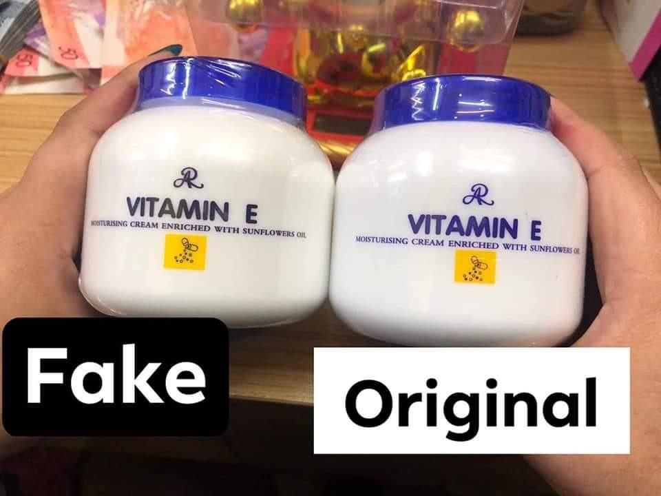 fake vitamin e cream