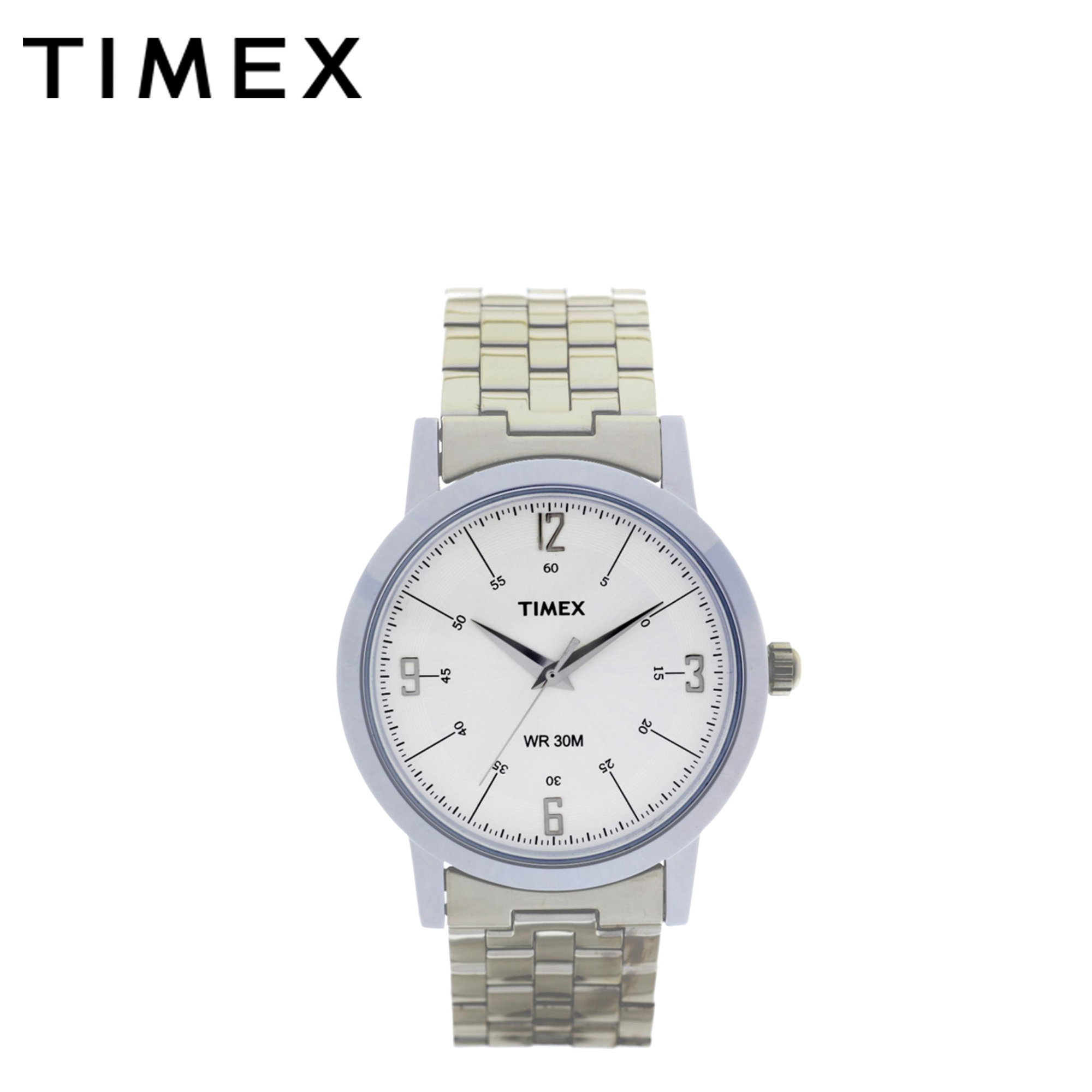 Timex T1 Series Silver Stainless Steel Analog Quartz Watch For Men  TW00T104E CLASSICS | Lazada PH