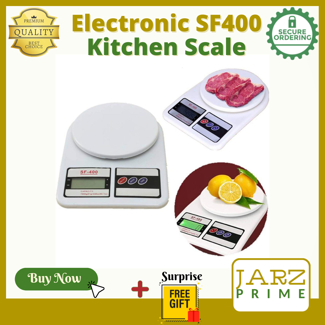 [JARZ Prime] SF400 Electronic Digital Glass Kitchen Weighing Scale PLUS