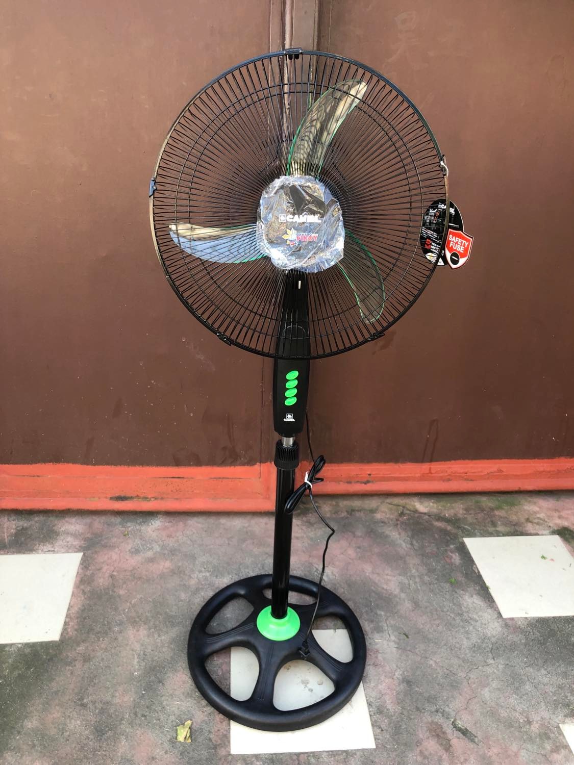 camel stand fan banana blade 16inches Lazada PH