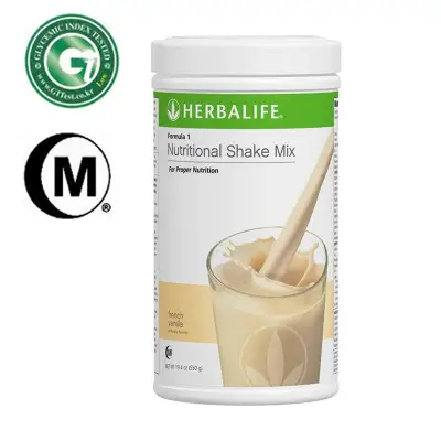 Herbalife F1 Nutritional Shake Mix French Vanilla Canister 550g