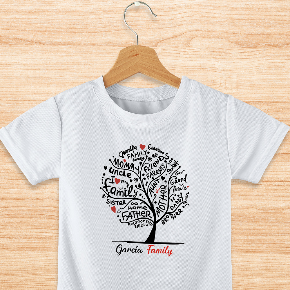 family tree t shirt design