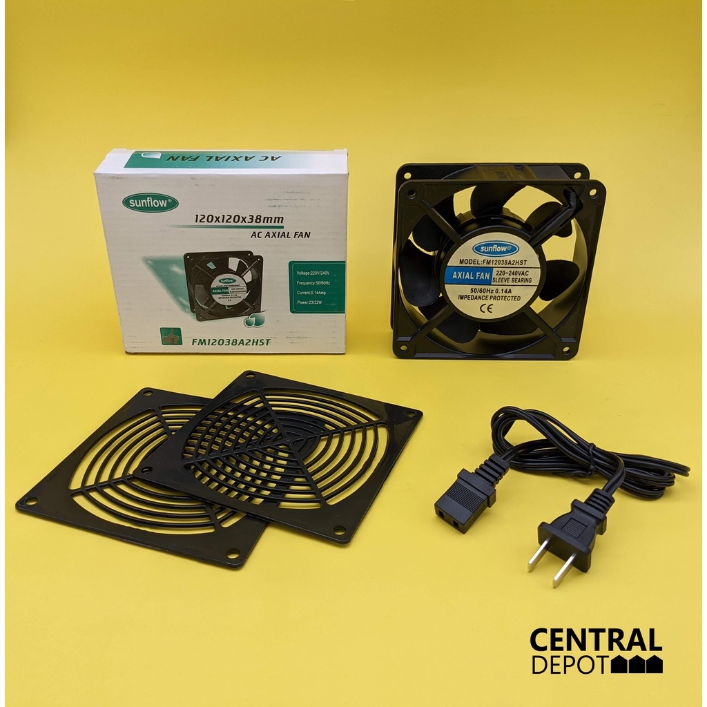 Sunflow Blower Fan 220V Set Computer CPU Exhaust Cooling Fan Muffin