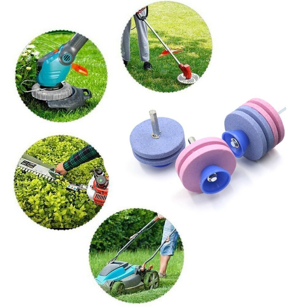LANZINI Whetstone Sander Drill Sharpening Drill Grinding Stone Grinding Garden Grinding Tool Lawn Mower Sharpener Grinding Cuts Sharpener Sharpener Stone
