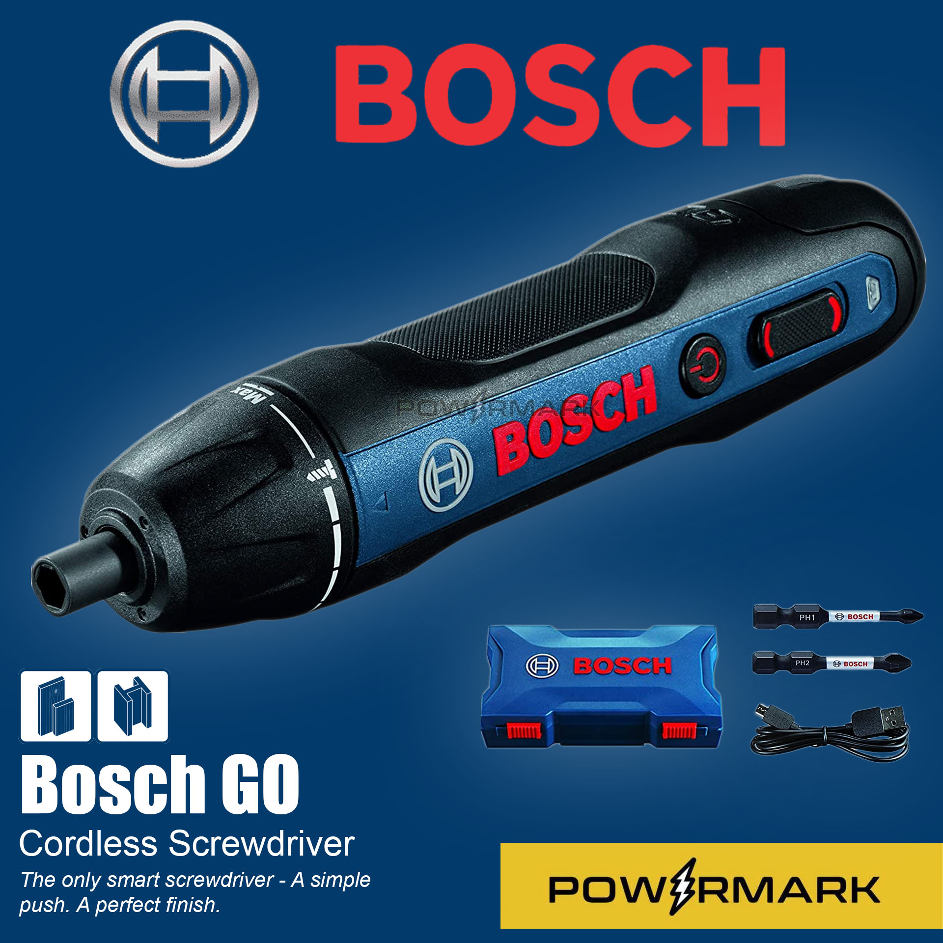 BOSCH GO Gen 2 Cordless Screwdriver (Solo Tool) [POWERMARK | BCT .