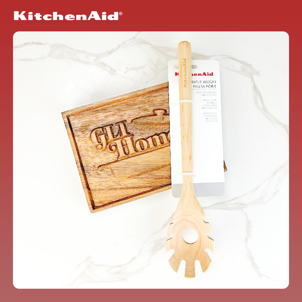 KitchenAid Authentic/Original Maple Wood Pasta Fork Lazada PH