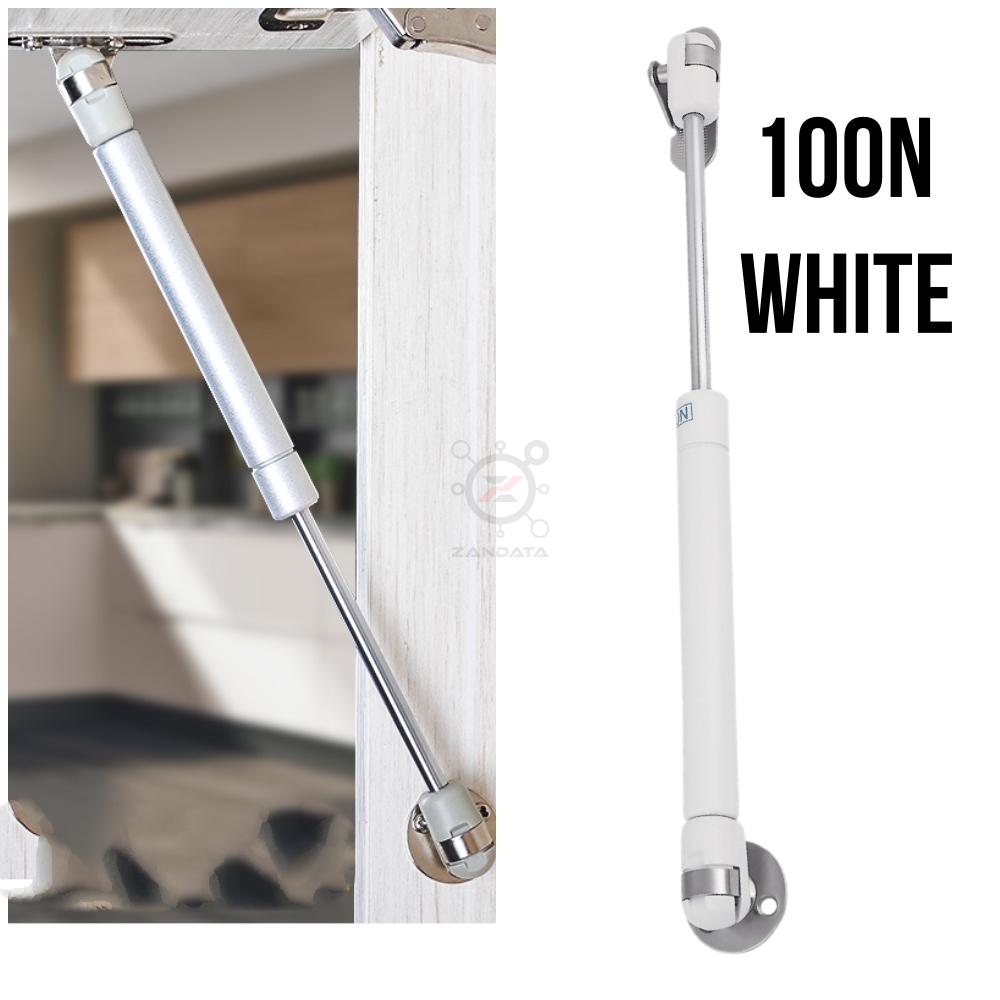 1-pc Hydraulic Support Cabinet Hinge, 100N Soft Close Gas Strut Lift Support  Cabinet Hinges with Mounting Hardware for Kitchen, Cupboard
