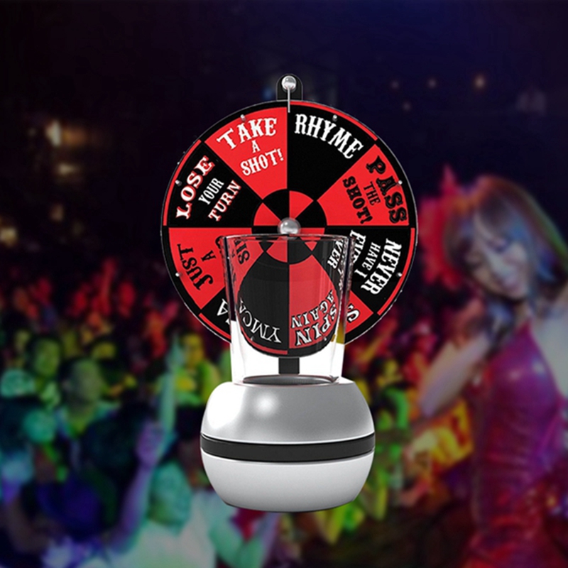 Spin Turntable The Shot Glass Drinking Game Fun Party Turntable Toys