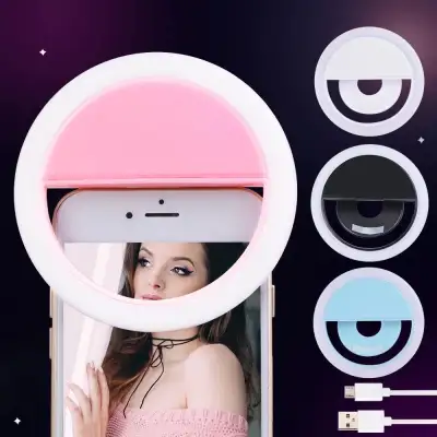 Circle Selfie Ring Light Rechargeable