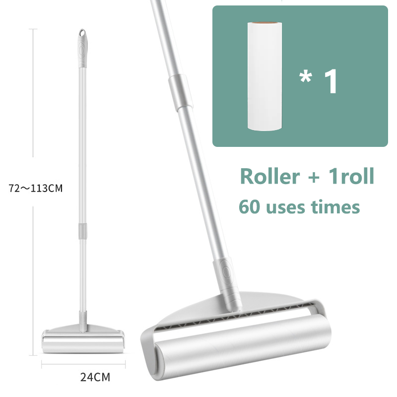 Roller Sticking Device Retractable 70120cm Multifunction Pet Sticky