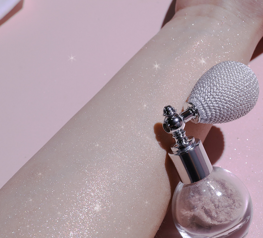 Spray Brightening Glitter Powder Spray Body Fragrant Powder High Gloss ...