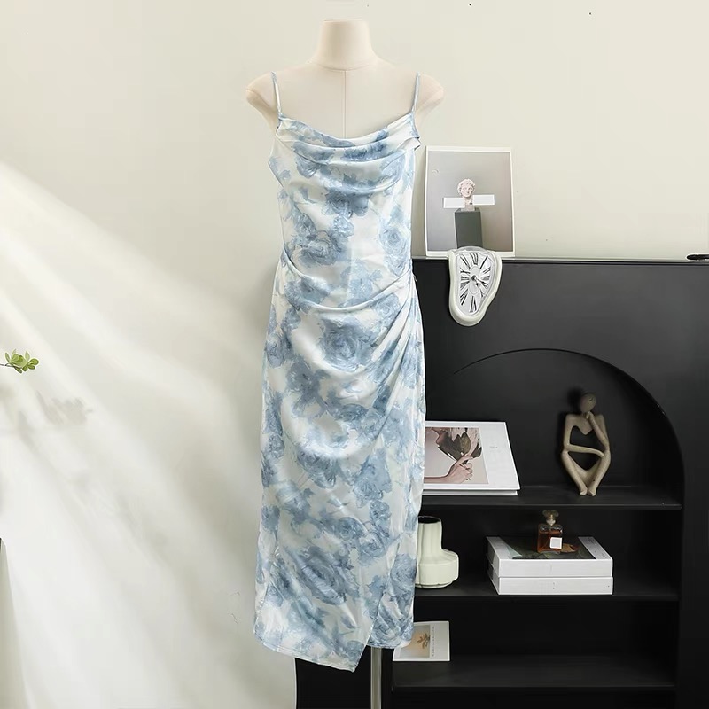 knee length dresses for ladies Billie Midi Dress- Lula Dot Print  Wilson and Hunter