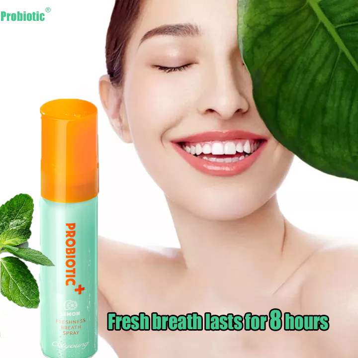 Mouth Spray Breath Freshener Oral Spray Herbal Fresh Breath Remove Smoke Breath Treatment of Bad