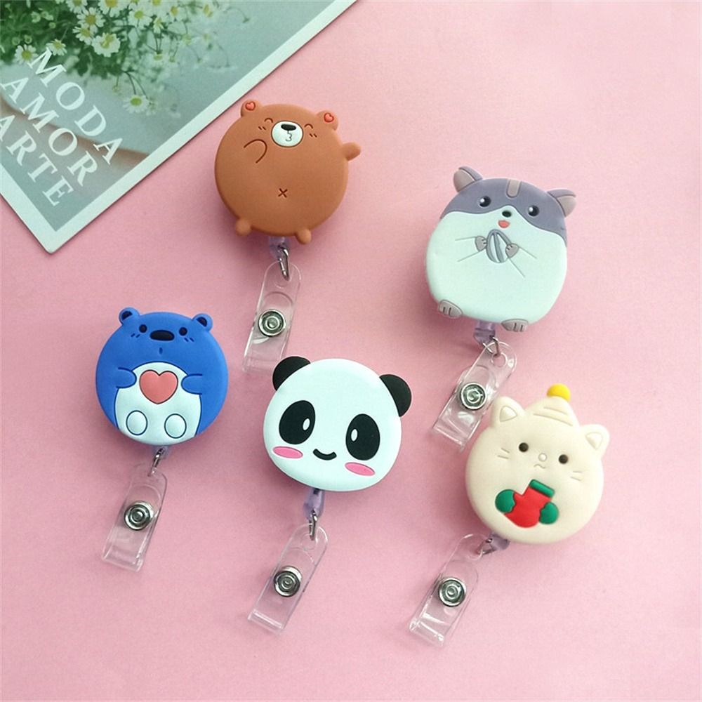 WENQI lanyard card holder photocard holder Office Cartoon Nurse