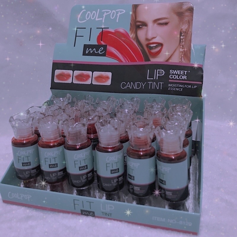 Agad na nagpapadala 24 pcs lip tint set Korean Tint Water Candy Tint