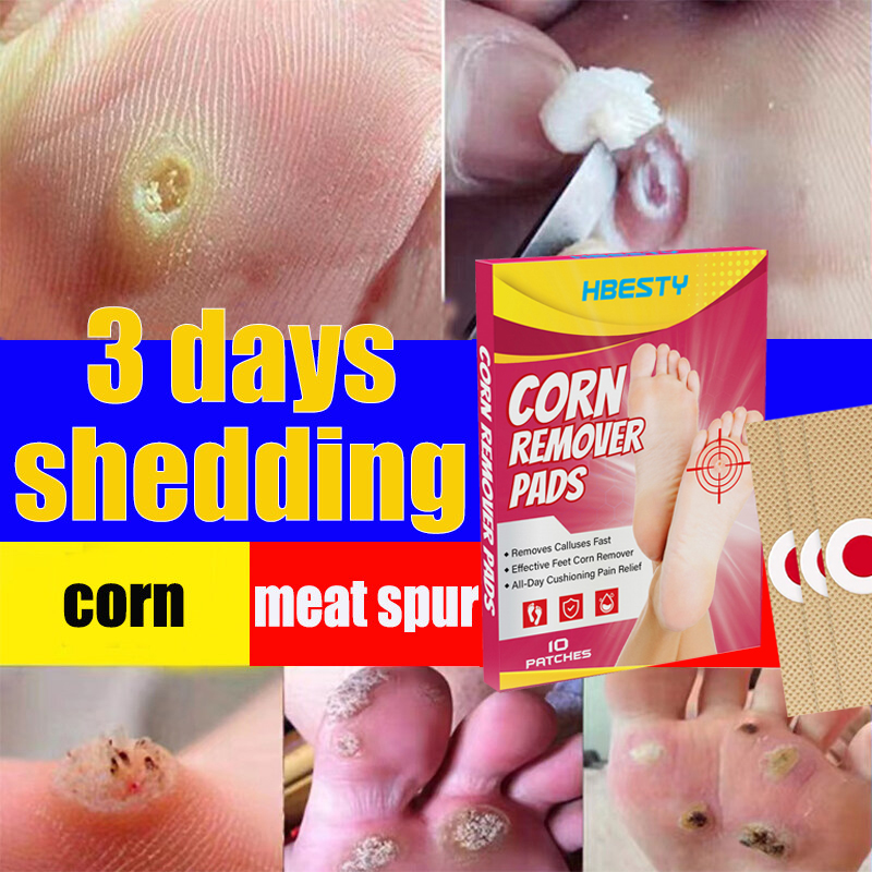 10PCS Feet Corns/ Warts Removal Patch Warts Remover Corns Foot
