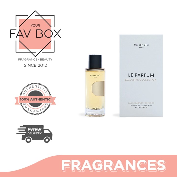 Your Fav Box Maison 21G Perfume Creation Exclusive Collection