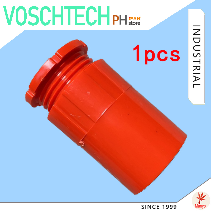 VOSCHTECH 50PCS Orange 1/2" 3/4" 1" PVC Electrical Male Adapter with Locknut Lazada PH