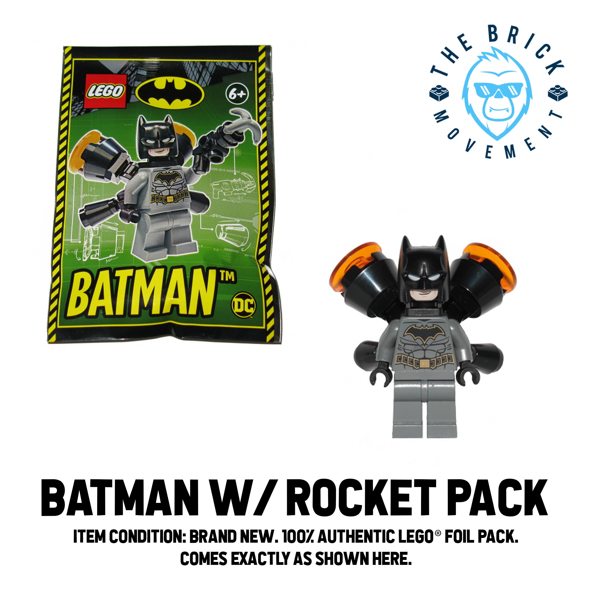 LEGO® DC Batman w/ Rocket Foil Pack | Lazada PH