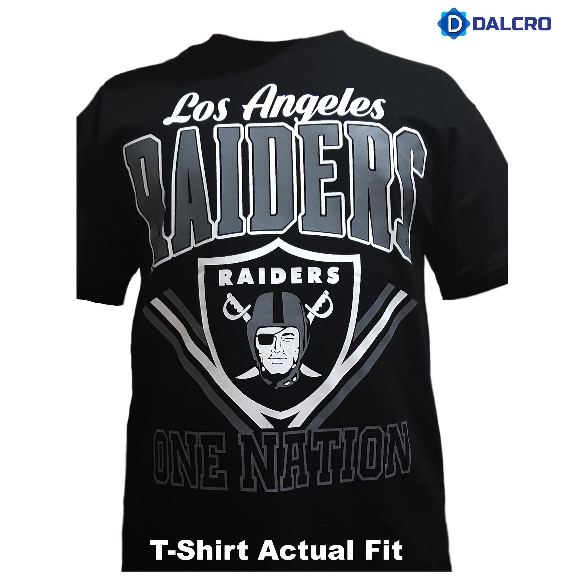 NFL T shirt 3D Graphics Custom Oakland Raiders T shirts Mens Cheap For Fans  - Freedomdesign