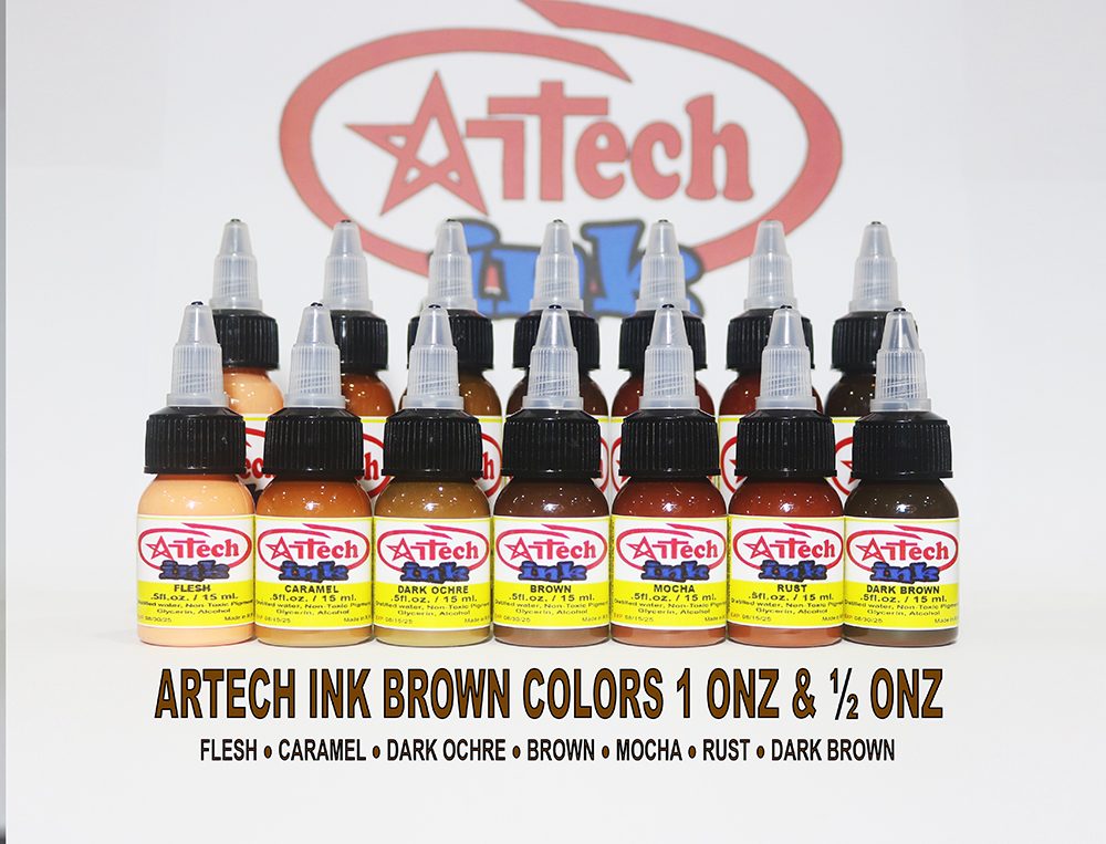 Artech Ink Tattoo Brown Colors Lazada Ph