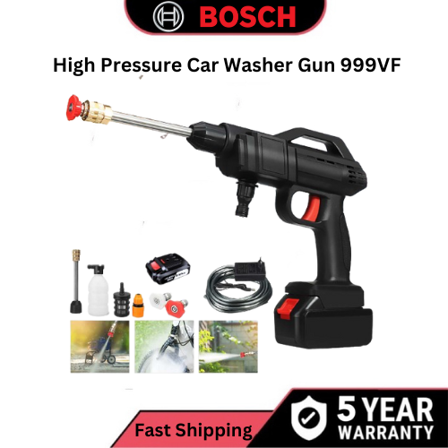 999VF Cordless Water Jet Portable Car Wash High Pressure Water Jet Gun