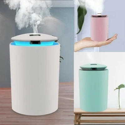 2020 New Mini Air Humidifier for Home USB Bottle Aroma Diffuser LED Backlight for Office Mist Maker Refresher Humidification Gift