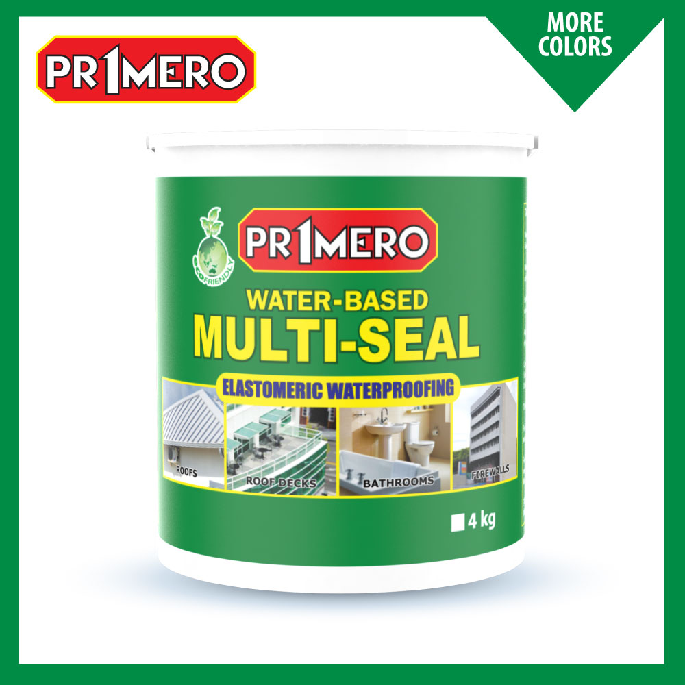 Primero Multi–Seal Elastomeric Waterproofing - 4KG | Lazada PH