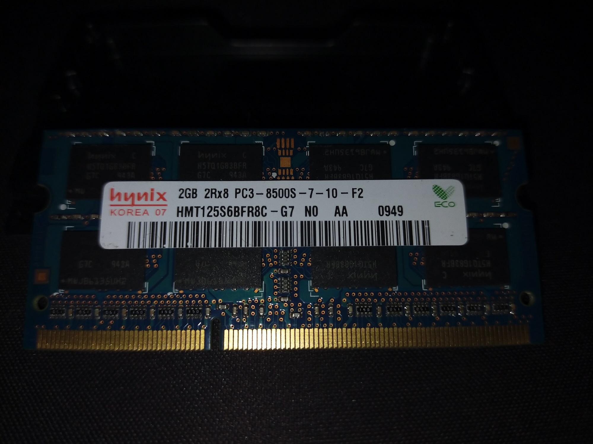 HYNIX 2GB 2Rx8 PC3-8500-7-10-F2 | Lazada PH
