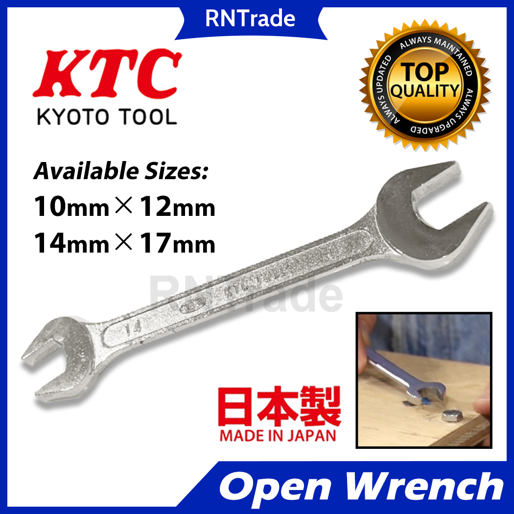 KTC Open Wrench Spanner 10 x 12 , 14 x 17 Made in Japan Lazada PH