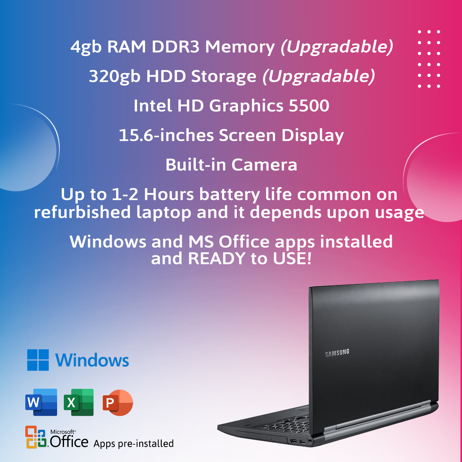 samsung 200b laptop specs