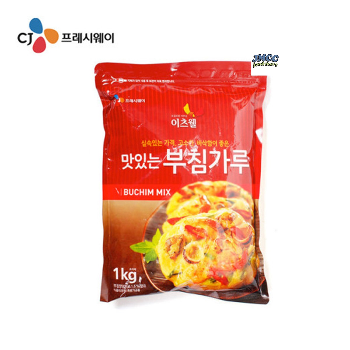 [CJ Korea] Pancake Mix 1 Kg (buchim garu) BUCHIM MIX (For making Pajeon