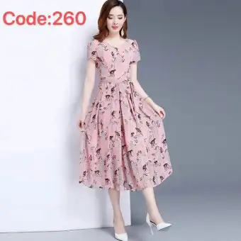 lazada wrap dress