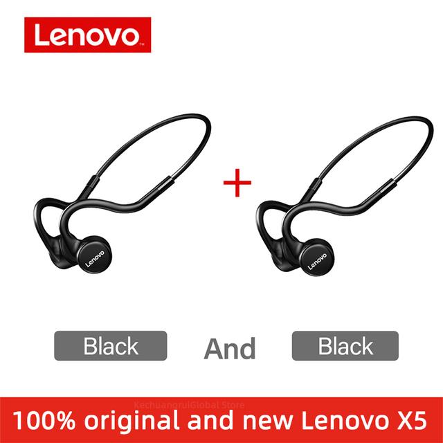 Waterproof Bone Conduction Headphones Ipx8 Lenovo X4 Bone Conduction Headphones Earphones amp