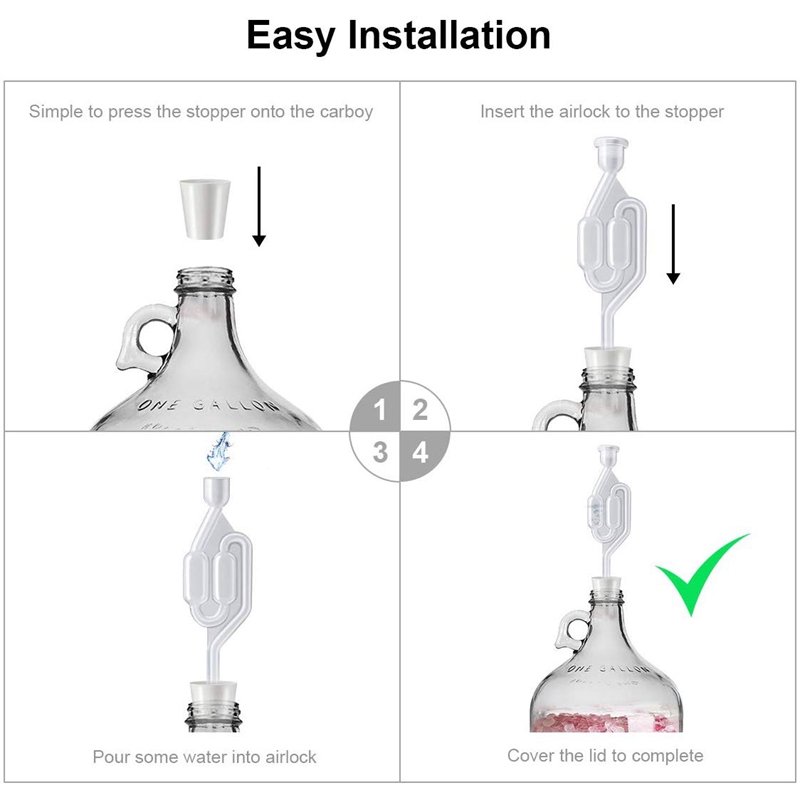 Fermentation AirlockBrewing Airlock Wine Airlock Beer Airlock with