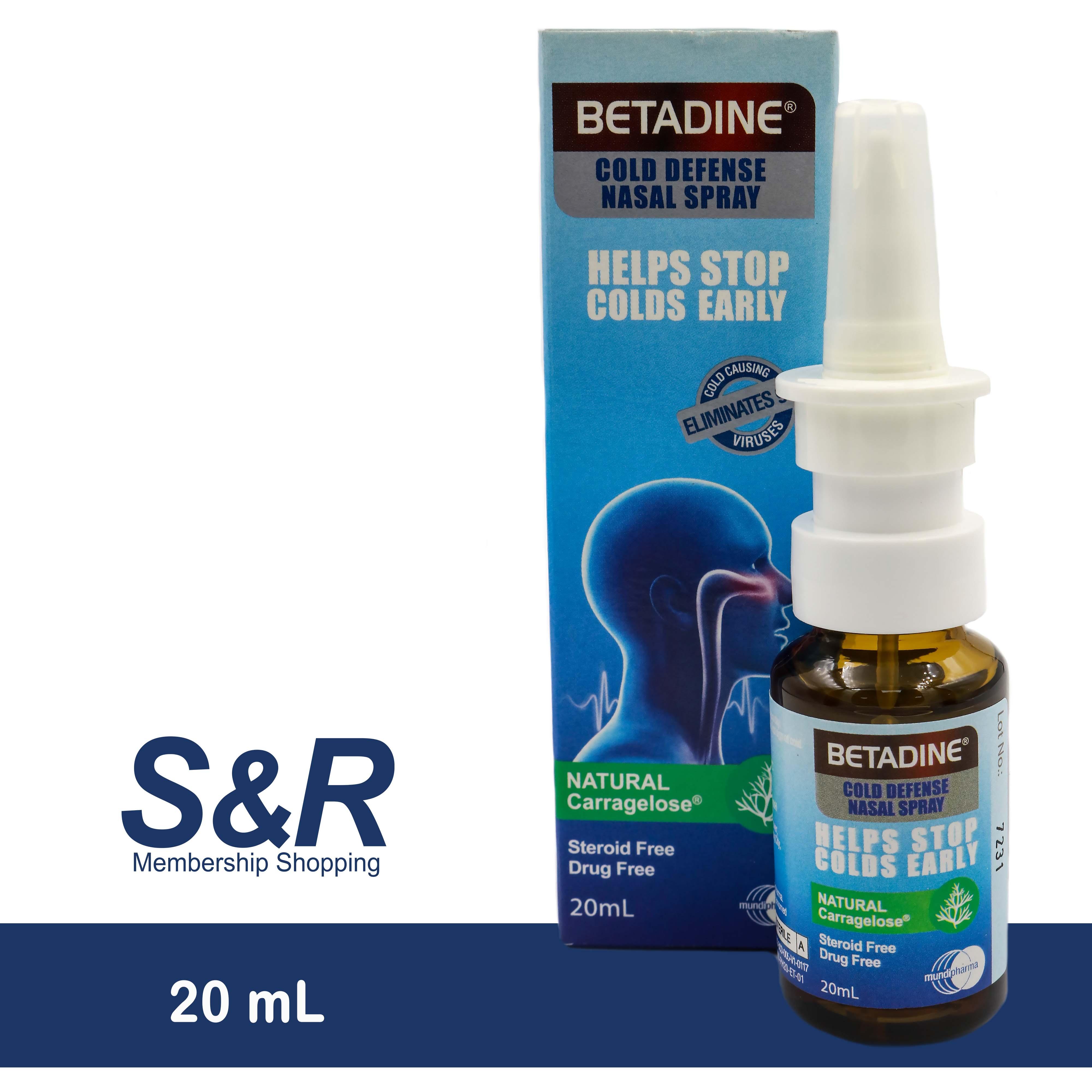 Spray betadine nasal How to