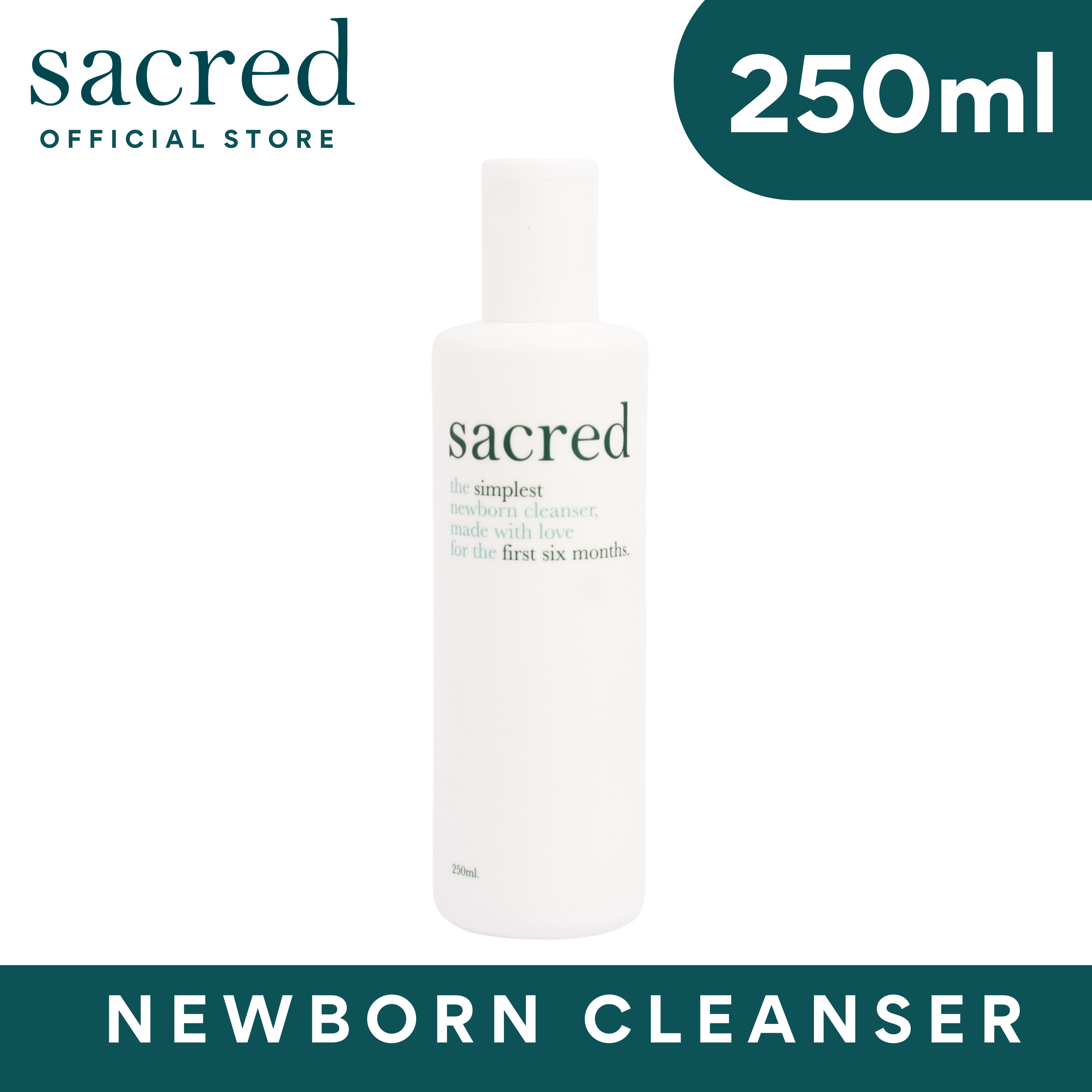 Sacred newborn sale cleanser