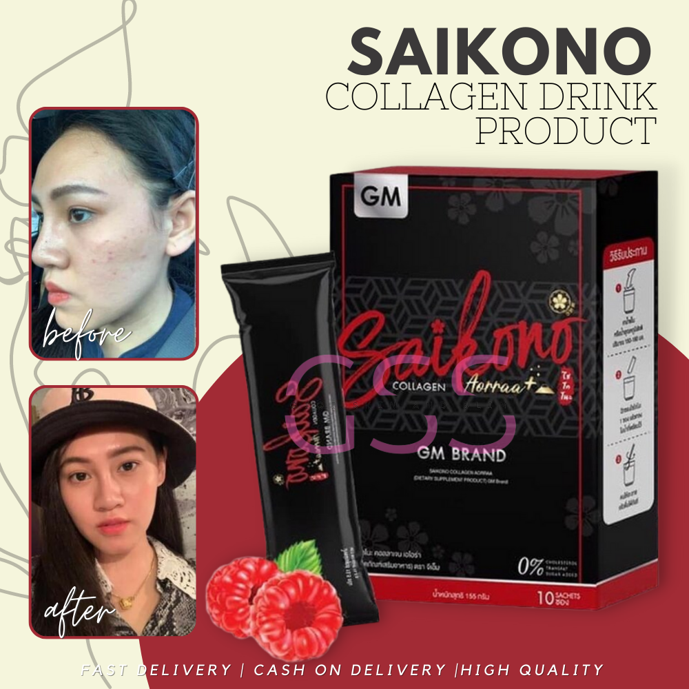 SAIKONO COLLAGEN JUICE For Skin Elasticity Improves Collagen Production