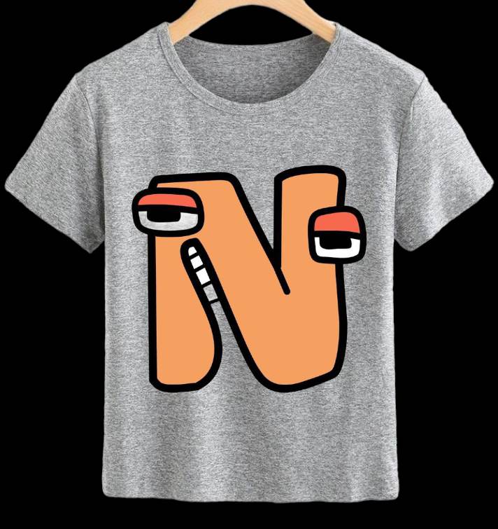 Latter N Alphabet Lore Unisex T-Shirt - Teeruto