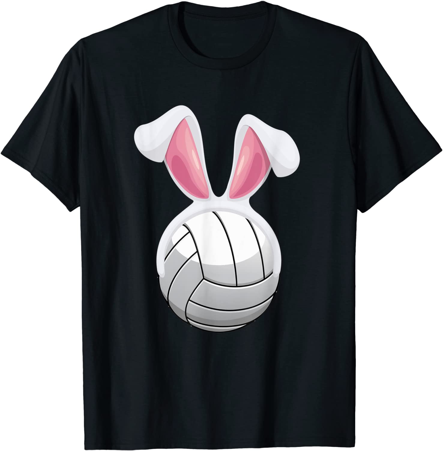 Volleyball Easter Bunny Ears Cute Volleyball Player TShirt Lazada PH