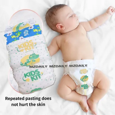 50pcs Baby diapers S,M,L,XL Unisex Ultra thin and dry Breathable