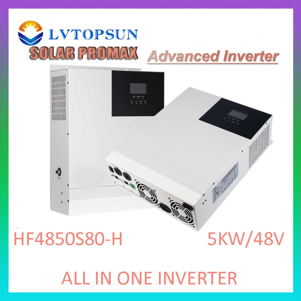 Promax Inverter SOLAR PROMAX 5000w inverter 48v LVTOPSUN inverter all in one solar ...