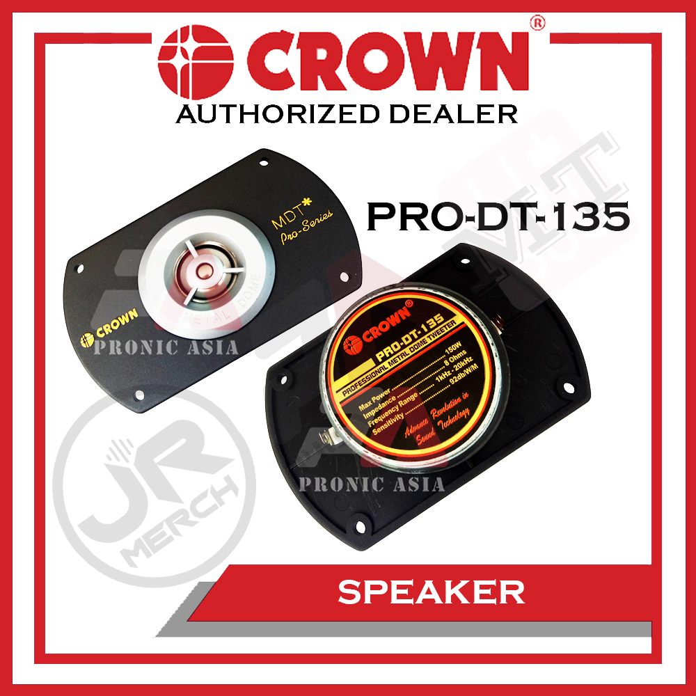 crown tweeter 150 watts