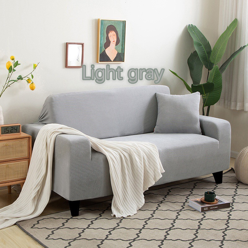 Brilliant Home [Manila stock+COD] 1 2 3 4 L shape Thick sofa cover