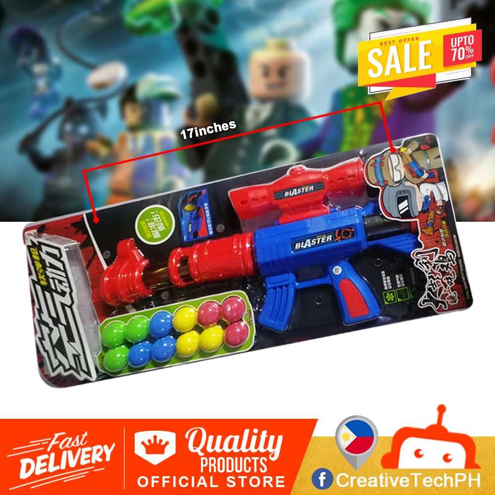 Shooting Games Blaster Gun Plastic Ball Toys for Kids Lazada PH