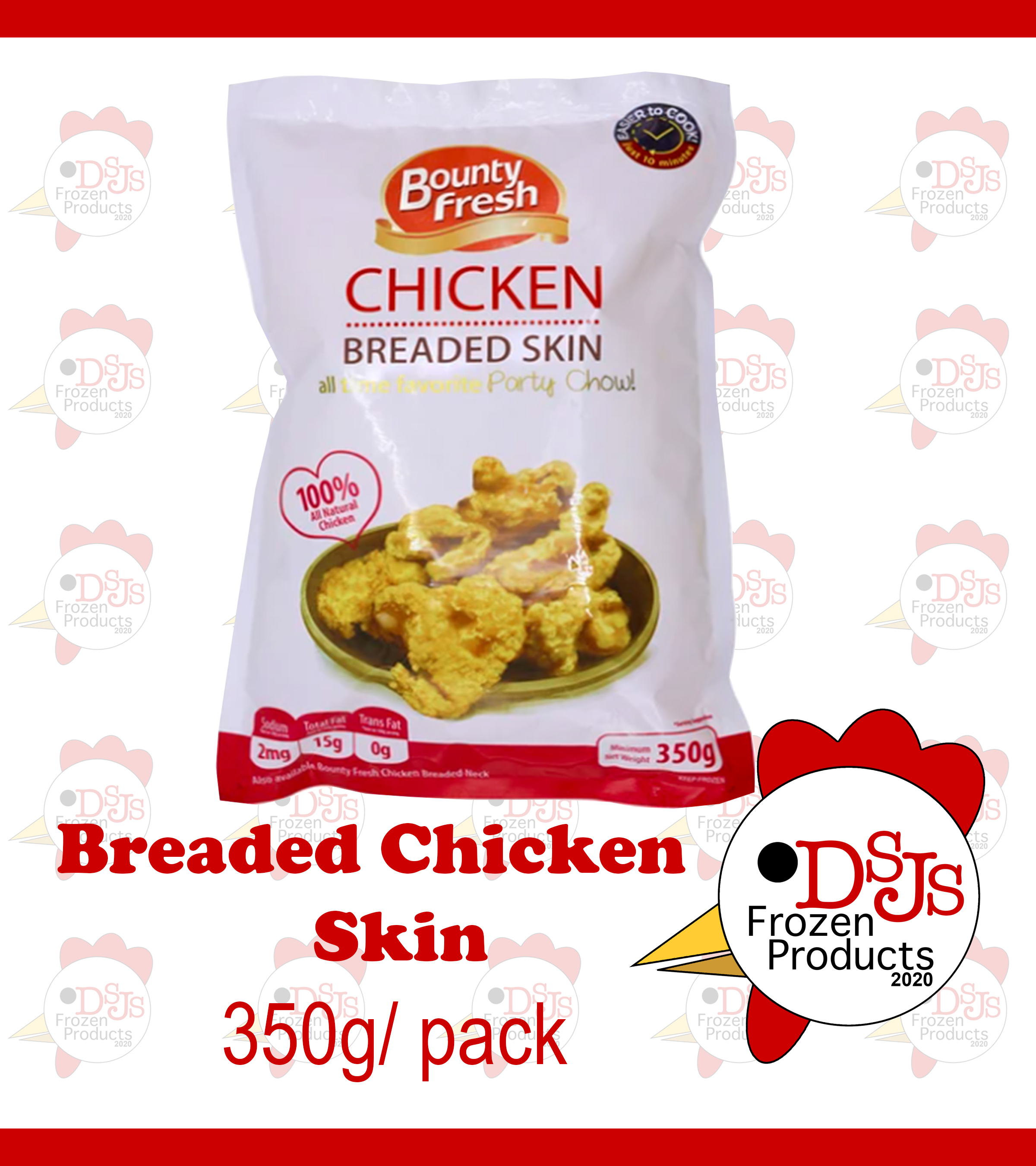 Bounty Fresh Chicken Breaded Skin (350g) Lazada PH