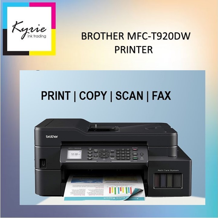 Brother Mfc-t920dw Ink Tank Printer T920dw 