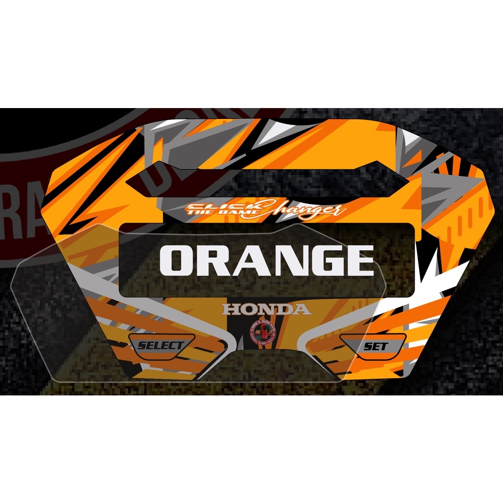 CLICK PANEL GAUGE PROTECTOR FULL COVER WITH FREE SMOKE TINT V2 V3 ...