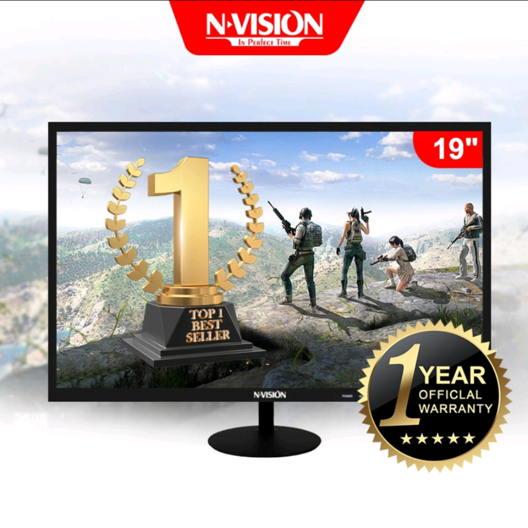 24" inch NVision N2455 Borderless 1920 x 1080 N190HD V2 19" Inch LED High Definition Computer